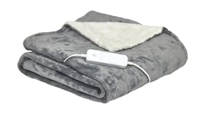 Homedics Heated Throw Blanket - Grey (HTB-1000GY-AU)