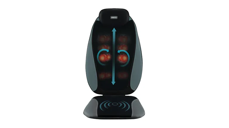 Homedics Shiatsu Pro Plus Massage Cushion - Black/Grey (SBM-380H-AU) Homedics Shiatsu Pro Plus Massage Cushion - Black/Grey (SBM-380H-AU)