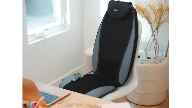 Homedics Shiatsu Pro Plus Massage Cushion - Black/Grey (SBM-380H-AU) Homedics Shiatsu Pro Plus Massage Cushion - Black/Grey (SBM-380H-AU)