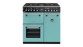 Belling 90cm Dual Fuel Freestanding Oven with Gas Cooktop - Country Blue (Colour Boutique/BRD900DFCB)
