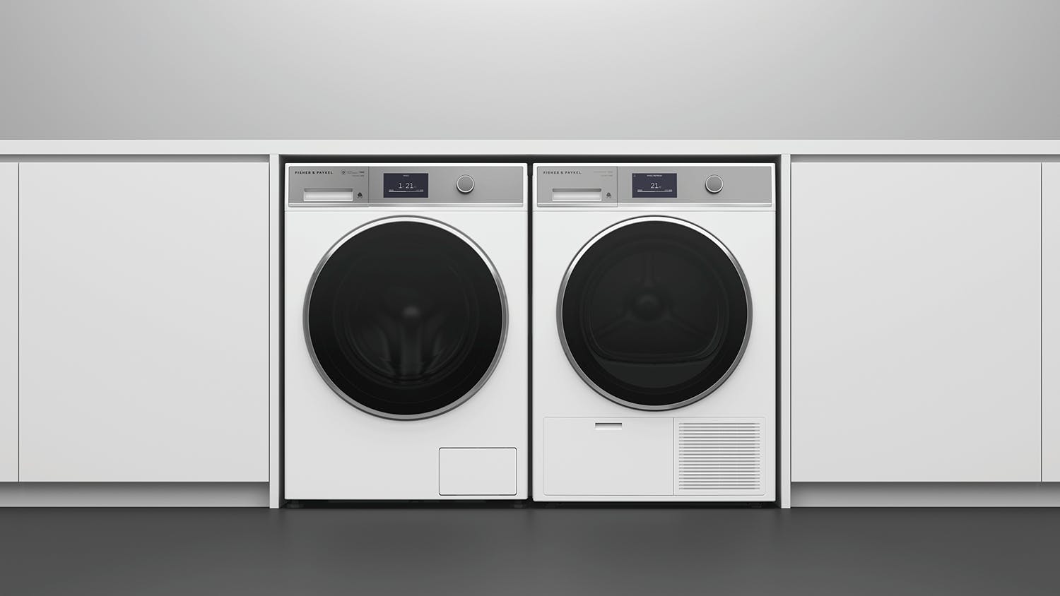 Fisher & Paykel 11kg 24 Program Front Loading Washing Machine - White (Series 11/WH1160H1)