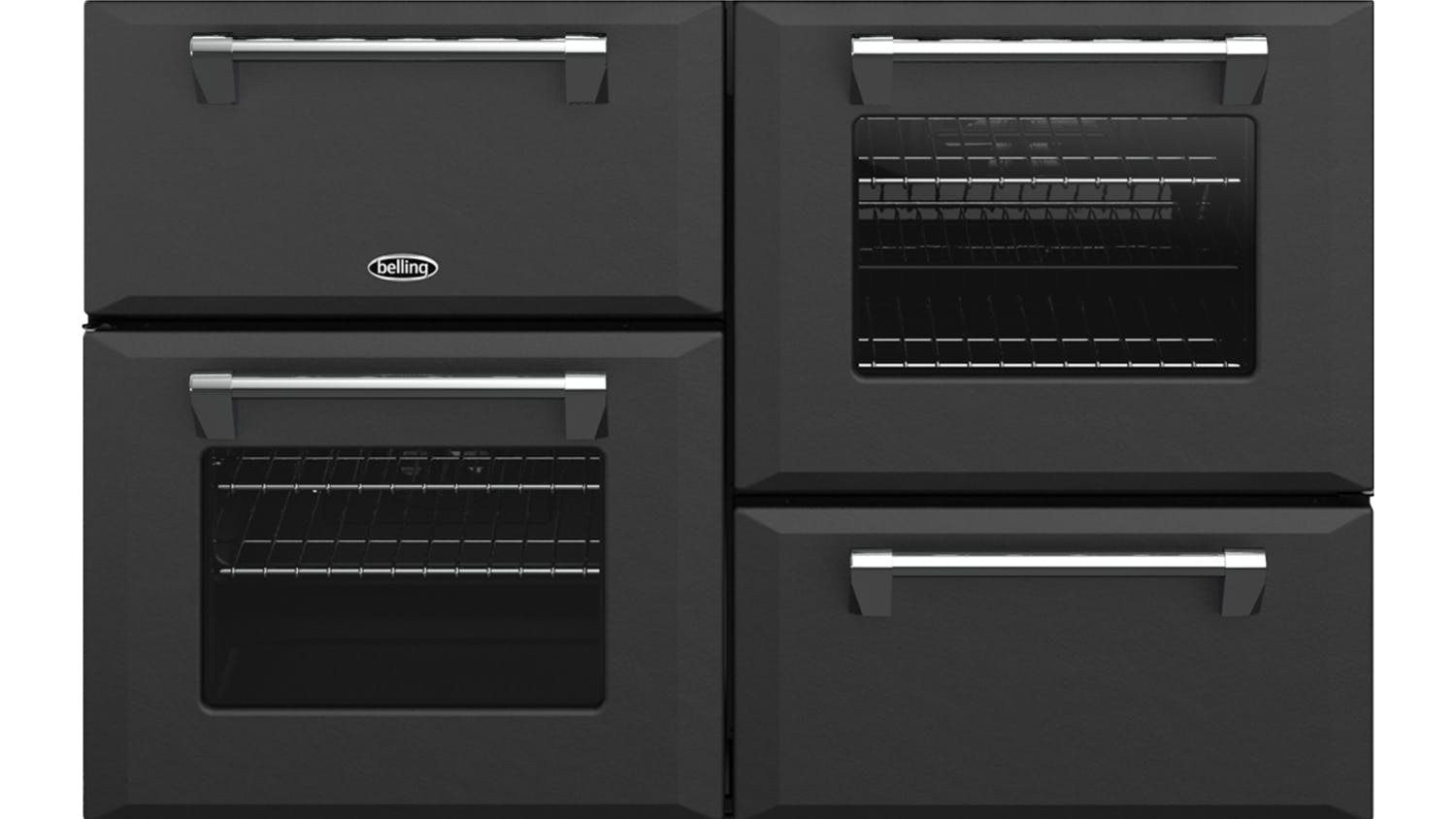 Belling 110cm Freestanding Oven with Induction Cooktop - Graphite (Colour Boutique/BRD1100IGR)
