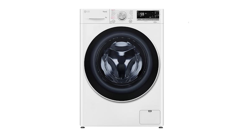 LG 9kg Smart Front Loading Washing Machine with 13 Programs - White (WV6-1409W) LG 9kg Smart Front Loading Washing Machine with 13 Programs - White (WV6-1409W)