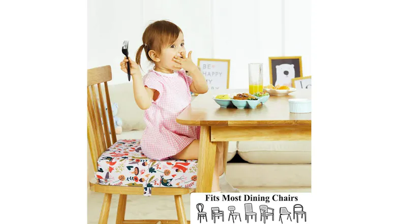 Kmall Dining Chair Booster Cushion - Woodland Wonders Kmall Dining Chair Booster Cushion - Woodland Wonders