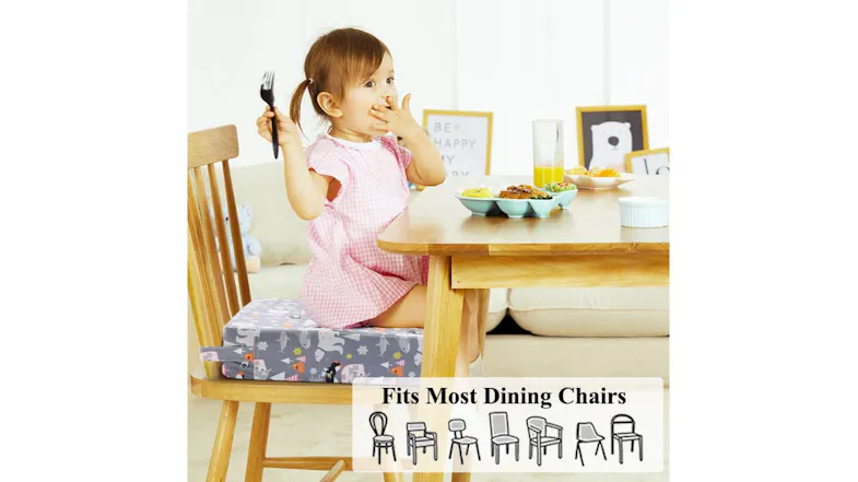Kmall Dining Chair Booster Cushion - Arctic Romp Kmall Dining Chair Booster Cushion - Arctic Romp
