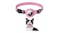 Kmall Quick Release Reflective Cat Collar with Bell, AirTag Holder - Pink Kmall Quick Release Reflective Cat Collar with Bell, AirTag Holder - Pink