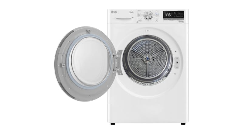 LG 8kg 9 Program Heat Pump Condenser Dryer - White (Series 5/DVH5-08W)