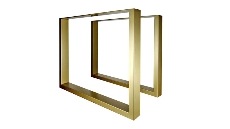 Kmall X-Frame DIY Metal Table Legs 72cm 2pcs. - Gold Kmall X-Frame DIY Metal Table Legs 72cm 2pcs. - Gold