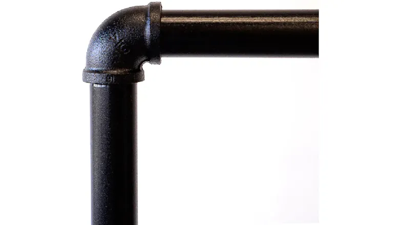 Kmall Industrial Pipe Standing Garment Rack 106 x 108cm - Matte Black Kmall Industrial Pipe Standing Garment Rack 106 x 108cm - Matte Black