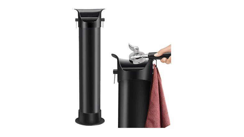 Kmall Barista Coffee Grounds Dump Bin with Hooks Kmall Barista Coffee Grounds Dump Bin with Hooks
