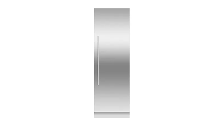 The Fisher & Paykel Series 9 306L Single Door Dual Zone Smart Integrated Vertical Fridge's exterior The Fisher & Paykel Series 9 306L Single Door Dual Zone Smart Integrated Vertical Fridge's exterior