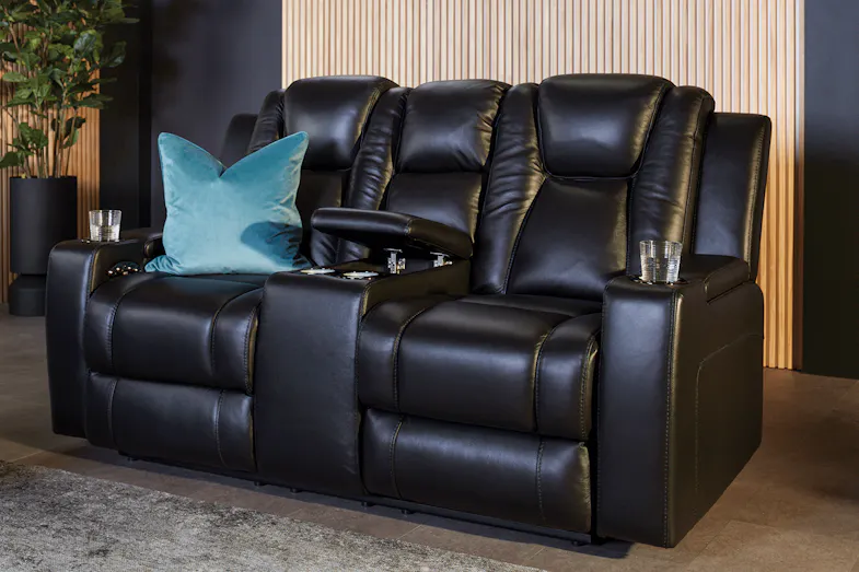 White Haven 2 Seater Leather Electric Recliner Sofa White Haven 2 Seater Leather Electric Recliner Sofa