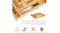 Kmall Expandable Bamboo Cutlery Drawer Organiser 5 x 44.5 x 33.5cm Kmall Expandable Bamboo Cutlery Drawer Organiser 5 x 44.5 x 33.5cm