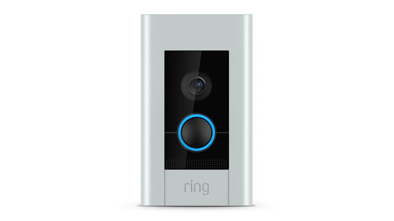 Ring Video Doorbell Elite (2nd Gen) - Silver (Wired, 1080p HD, Night Vision, Motion Detection, Two-Way Audio) Ring Video Doorbell Elite (2nd Gen) - Silver (Wired, 1080p HD, Night Vision, Motion Detection, Two-Way Audio)