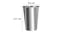 Kmall Stainless Steel Pint Cups 5pcs. Kmall Stainless Steel Pint Cups 5pcs.