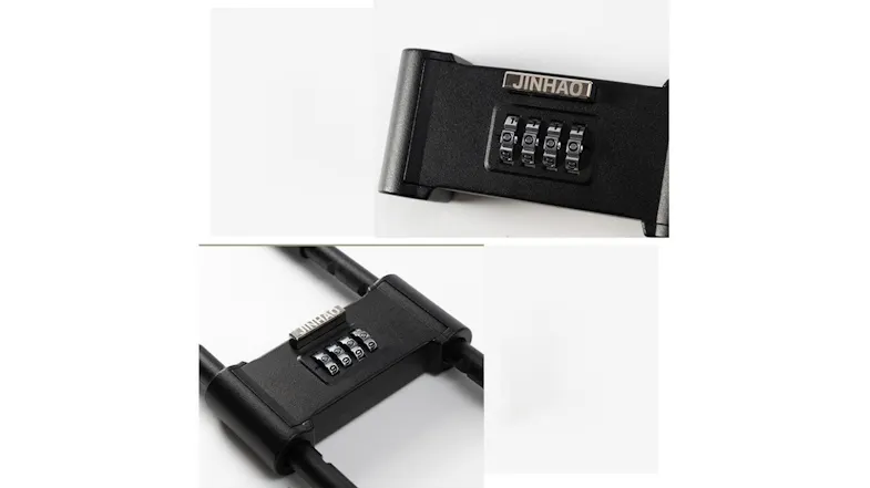 Kmall Anti-Theft Combination U-Lock - Black Kmall Anti-Theft Combination U-Lock - Black