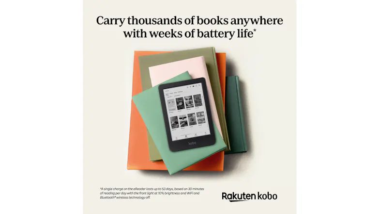 Kobo Clara BW 6" 16GB Wi-Fi eReader - Black (N365-KU-BK-K-EP) Kobo Clara BW 6" 16GB Wi-Fi eReader - Black (N365-KU-BK-K-EP)