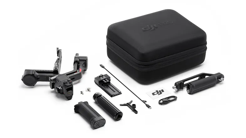 DJI RS 4 Pro Stabilizing Gimbal Combo for Camera - Black DJI RS 4 Pro Stabilizing Gimbal Combo for Camera - Black