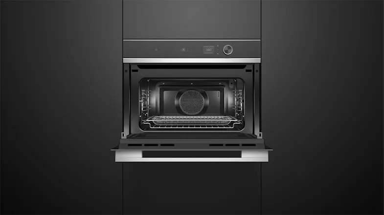 Fisher & Paykel 60cm Built-In Microwave Oven with 19 Functions - Stainless Steel (Series 7/OM60NDLX1) Fisher & Paykel 60cm Built-In Microwave Oven with 19 Functions - Stainless Steel (Series 7/OM60NDLX1)