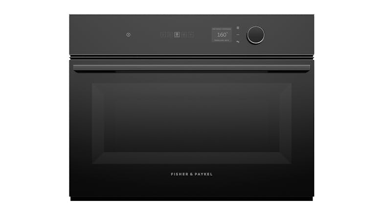 Fisher & Paykel 60cm Built-In Microwave Oven with 19 Functions - Black Glass (Series 7/OM60NMLB1) Fisher & Paykel 60cm Built-In Microwave Oven with 19 Functions - Black Glass (Series 7/OM60NMLB1)