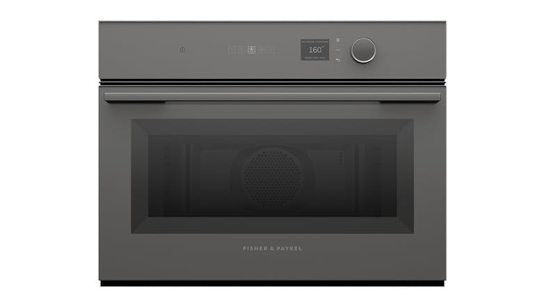 Fisher & Paykel 60cm Built-In Microwave Oven with 19 Functions - Grey Glass (Series 7/OM60NMLG1) Fisher & Paykel 60cm Built-In Microwave Oven with 19 Functions - Grey Glass (Series 7/OM60NMLG1)