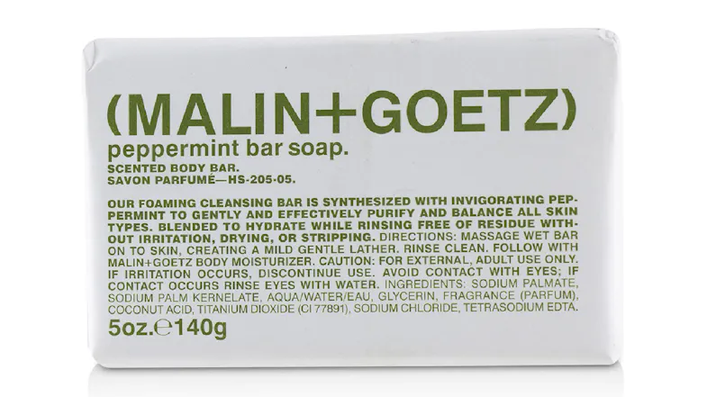 MALIN+GOETZ Peppermint Bar Soap - 140g/5oz MALIN+GOETZ Peppermint Bar Soap - 140g/5oz