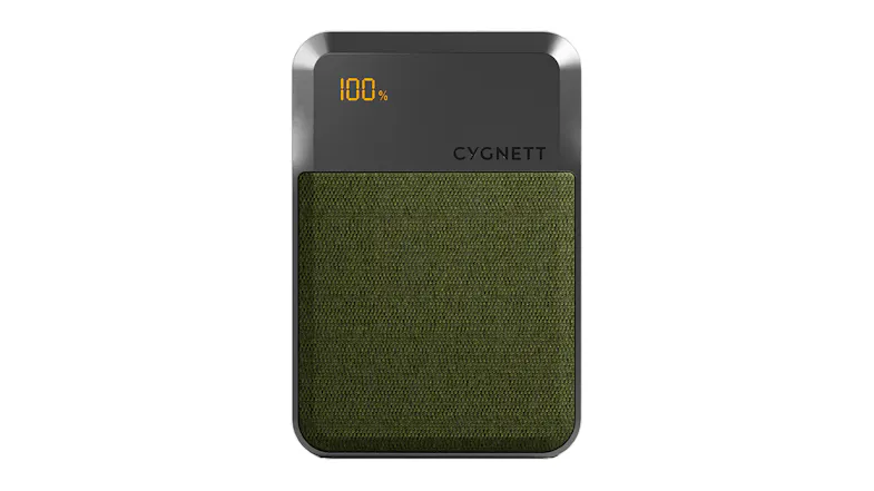 Cygnett ChargeUp Reserve (3rd Gen) 10,000mAh Power Bank - Green Cygnett ChargeUp Reserve (3rd Gen) 10,000mAh Power Bank - Green
