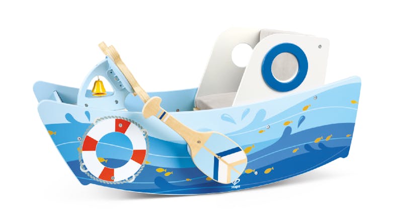 Hape Captain's Interactive Rocking Boat Hape Captain's Interactive Rocking Boat