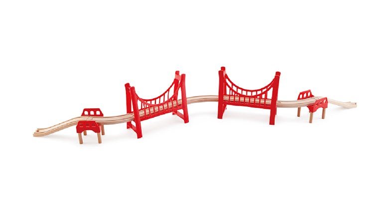 Hape Railway Extended Suspension Bridge Accessory Hape Railway Extended Suspension Bridge Accessory