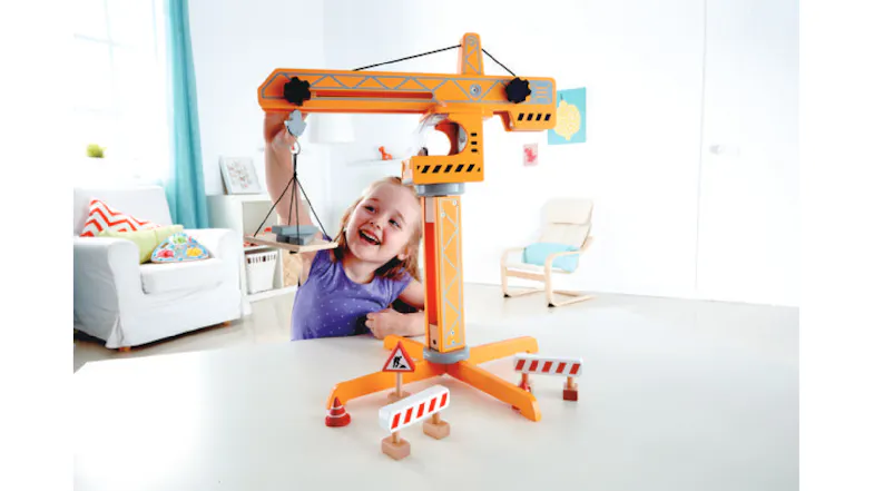 Hape Interactive Lift Crane Hape Interactive Lift Crane