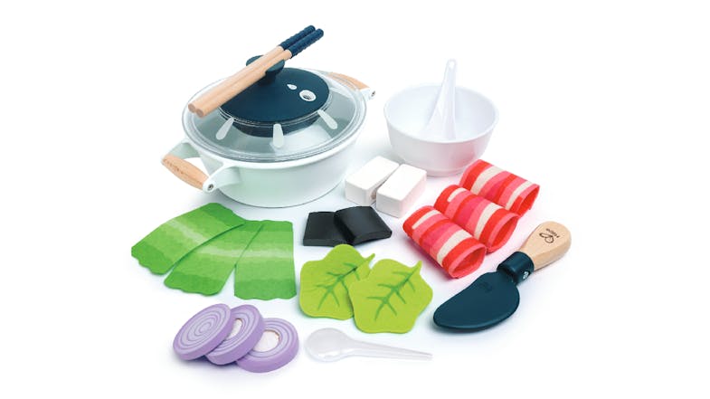 Hape Play Food Set - Shabu-Shabu Hotpot Hape Play Food Set - Shabu-Shabu Hotpot