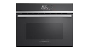 Fisher & Paykel 37L 9 Function Combination Built-In Microwave Oven - Black (Series 9/OM60NDB1)