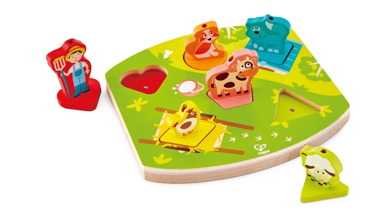 Hape Farmyard Sound Puzzle Hape Farmyard Sound Puzzle