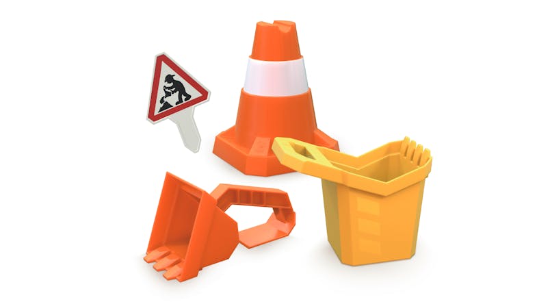 Hape Sand Construction Toy Set 4pcs. Hape Sand Construction Toy Set 4pcs.