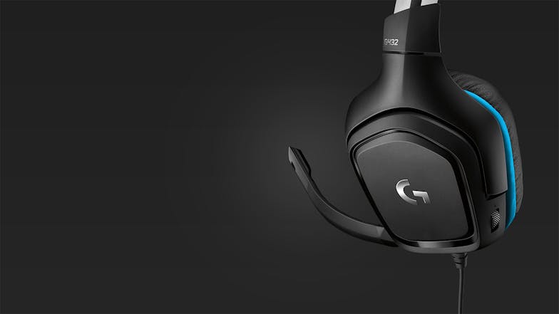 Logitech G432 Wired Gaming Headset - Black