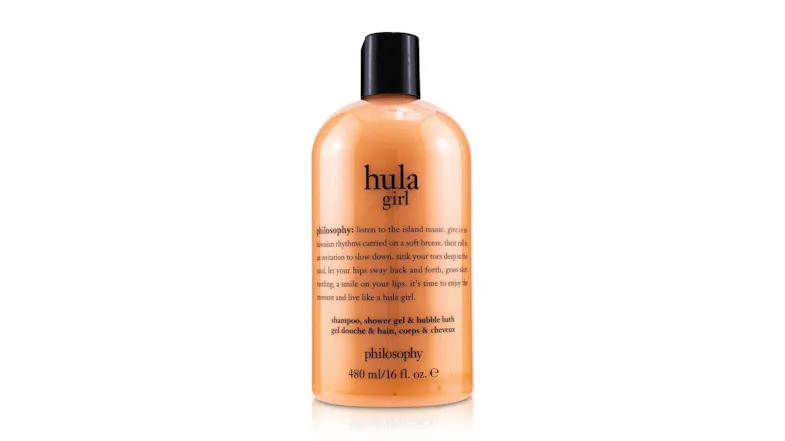 Philosophy Hula Girl Shampoo, Shower Gel & Bubble Bath - 480ml/16oz Philosophy Hula Girl Shampoo, Shower Gel & Bubble Bath - 480ml/16oz