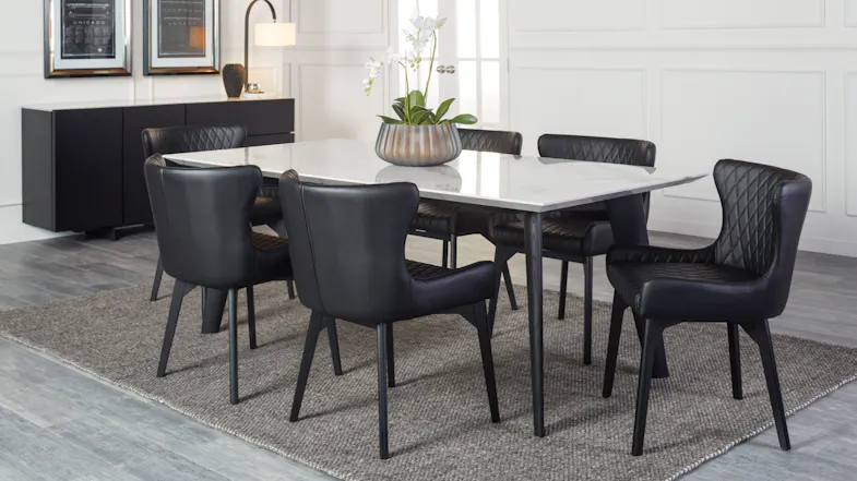 Gianni 7 Piece Dining Suite Gianni 7 Piece Dining Suite