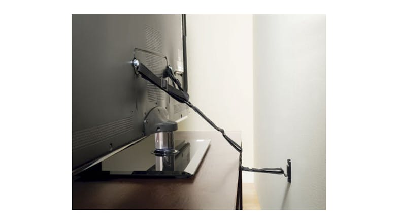 Sanus Anti-Tipping Safety Strap for TV's - Black (ELM701-B1)