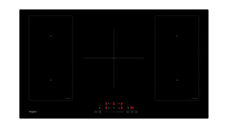 Whirlpool 90cm 5 Zone Induction Cooktop - Black (IWHH9050CC) Whirlpool 90cm 5 Zone Induction Cooktop - Black (IWHH9050CC)