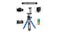 Apexel Mini Retractable Tripod for Mobile Phone/DSLR Camera - Black/Blue (APL-JJ06) Apexel Mini Retractable Tripod for Mobile Phone/DSLR Camera - Black/Blue (APL-JJ06)