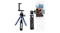 Apexel Mini Retractable Tripod for Mobile Phone/DSLR Camera - Black/Blue (APL-JJ06) Apexel Mini Retractable Tripod for Mobile Phone/DSLR Camera - Black/Blue (APL-JJ06)