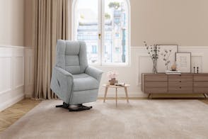 Victor Large Multi-Function Fabric Recliner Chair