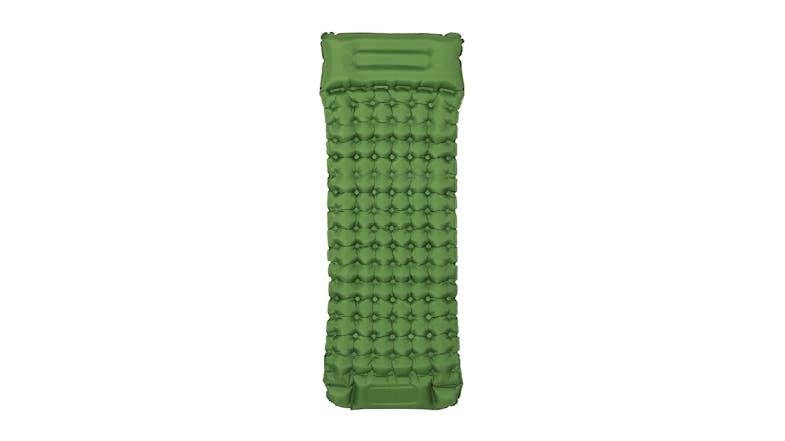Weisshorn Slip-Resistant Self-Inflating Camping Mattress Single - Green Weisshorn Slip-Resistant Self-Inflating Camping Mattress Single - Green