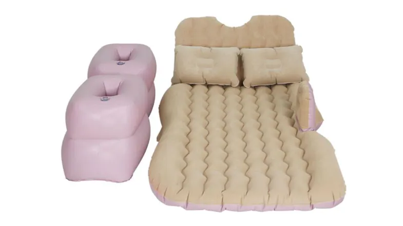 Weisshorn Inflatable Car Mattress 176 x 80cm - Beige Weisshorn Inflatable Car Mattress 176 x 80cm - Beige