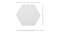 Alpha Studio Hexagonal Acoustic Absorbtion Foam 12pcs. 35 x 30 x 0.9cm - White Alpha Studio Hexagonal Acoustic Absorbtion Foam 12pcs. 35 x 30 x 0.9cm - White