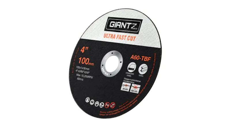Giantz Ultra Fast Metal Cutting Disks 200pcs. - 100mm Giantz Ultra Fast Metal Cutting Disks 200pcs. - 100mm