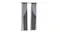 Artiss Multi-Layer Eyelet Sheer Curtains with Blackout Lining 132 x 304cm 2pcs. - Charcoal Artiss Multi-Layer Eyelet Sheer Curtains with Blackout Lining 132 x 304cm 2pcs. - Charcoal