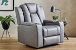 White Haven Fabric Electric Recliner Chair White Haven Fabric Electric Recliner Chair