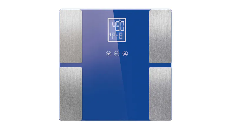 SOGA LCD Digital Body Fat Scales with Profile Memory - Blue SOGA LCD Digital Body Fat Scales with Profile Memory - Blue