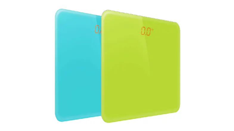 SOGA LCD Digital Fitness Scales 2pcs. - Green/Blue SOGA LCD Digital Fitness Scales 2pcs. - Green/Blue